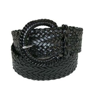 Braided Leather Belt